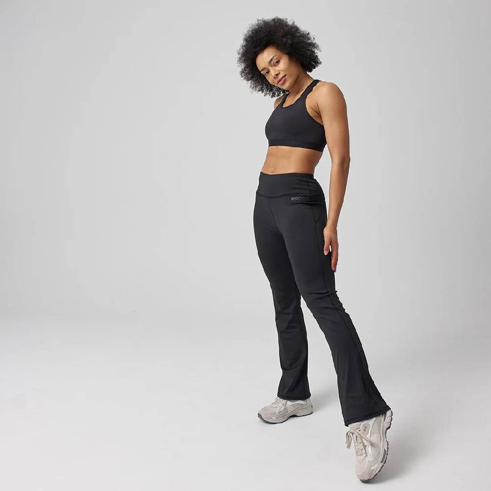 Snocks Leggings mit Schlag aus recyceltem Polyester Discount Store für neue Produkte