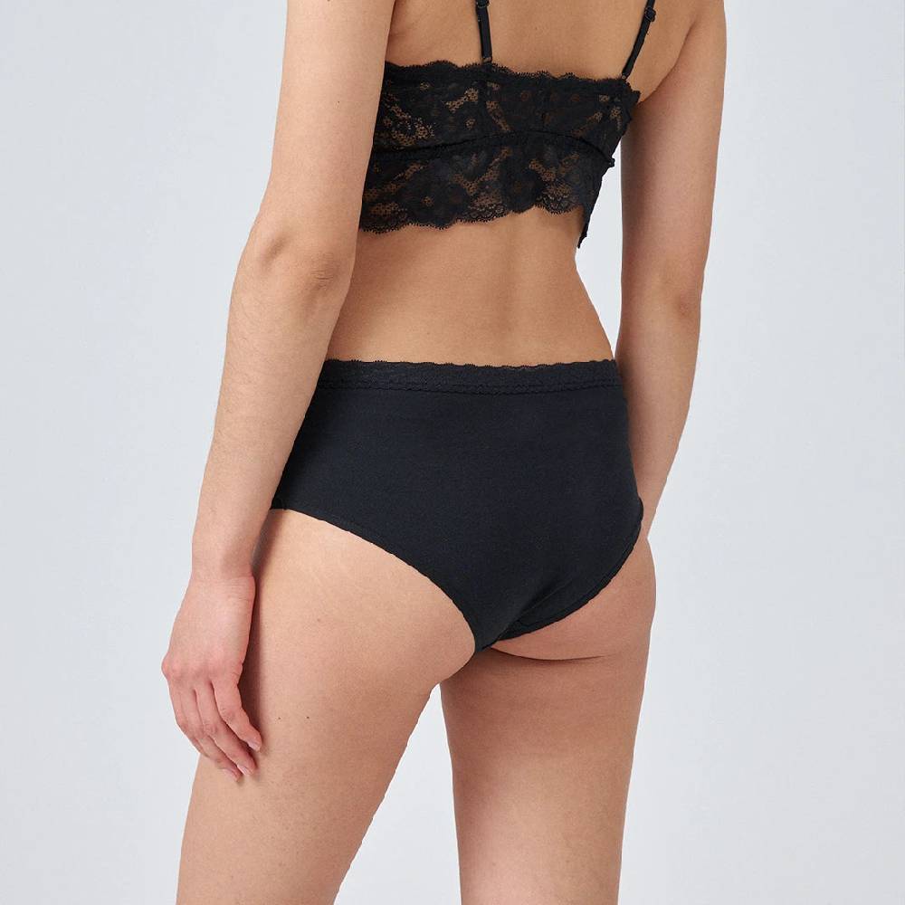 Snocks Hipster Panties mit Spitze aus Bio-Baumwolle Outlet