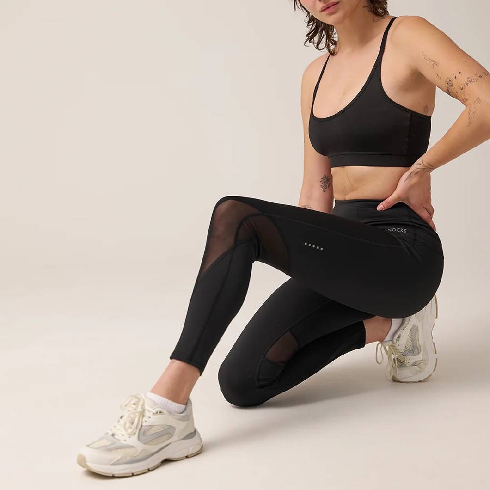 Snocks High Waist Leggings Reflective aus recyceltem Polyester Fabrikverkauf