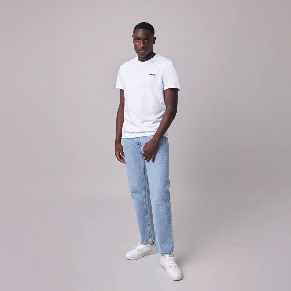 Snocks Basic T-Shirt Herren aus Bio-Baumwolle Weihnachtsangebot