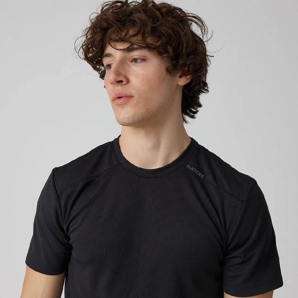 Snocks Trainingsshirt Mesh Herren aus recyceltem Polyester Lagerräumung