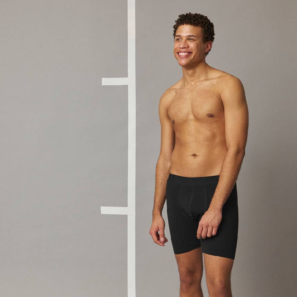 Snocks Lange Boxershorts ohne Logo aus Bio-Baumwolle Blitzangebot