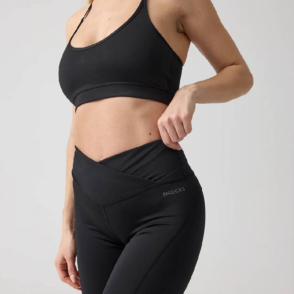 Snocks Radlerhose Damen V Cross aus recyceltem Polyester Räumungsverkauf