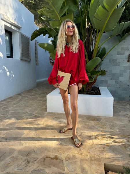 Sosue Antonia Shiny Red Valentinstagsangebot
