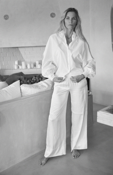 Sosue Bluse Antonia Slim White Neueste Mode