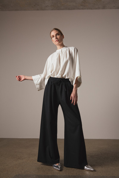 Sosue Pants Pinstripe Black VIP-Rabatte