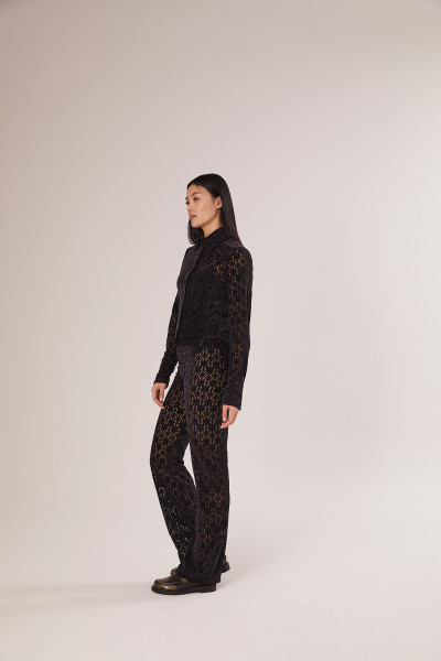 Sosue Lace Pants Black Letzte 2 Tage