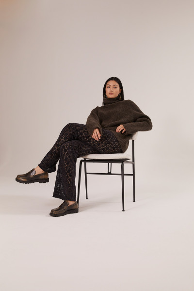 Sosue Lace Pants Black Letzte 2 Tage