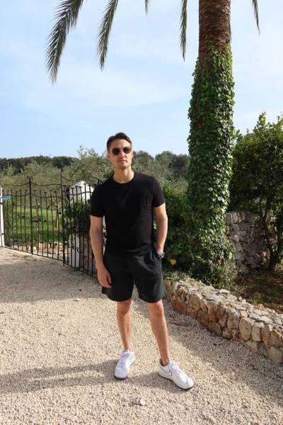 Sosue T-Shirt Men Black Super Rabatt