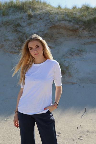 Sosue Half Sleeve White Begrenzt auf 3 Tage