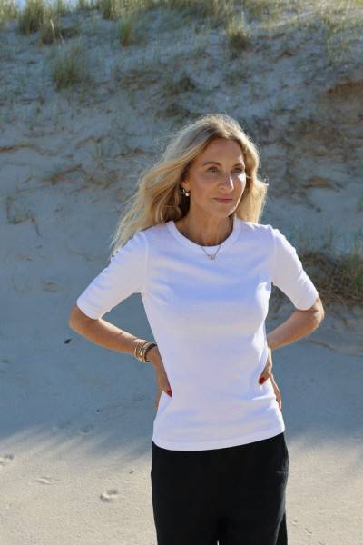 Sosue Half Arm Rip White Speichern exportieren