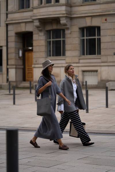 Sosue Coat Antonia Grey Auslauf