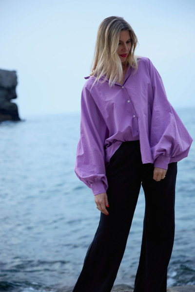 Sosue Bluse Antonia light purple Räumungsverkauf