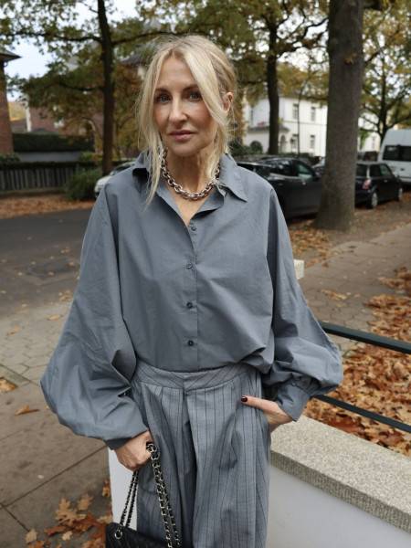 Sosue Bluse Antonia Grey Tiefpreis