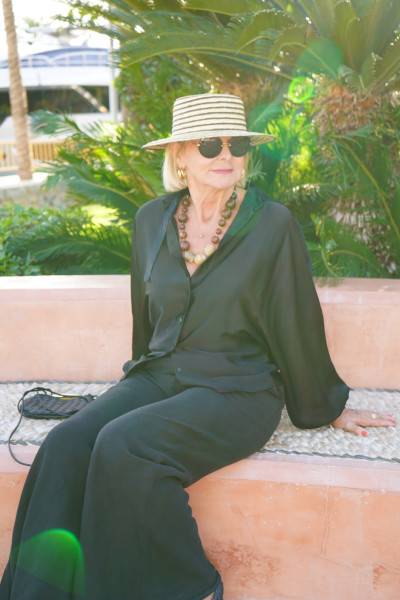 Sosue Antonia Shiny Slim Black Neueste Stile