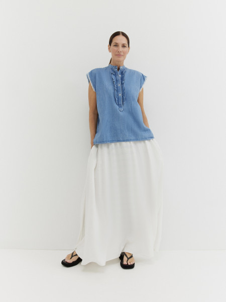 Sosue Bluse Barcelona Denim Speichern exportieren