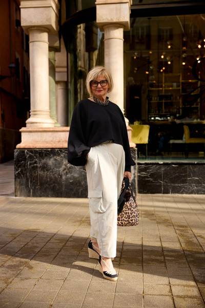 Sosue Pullover Antonia Cropped Black Rabatte dieses Monats