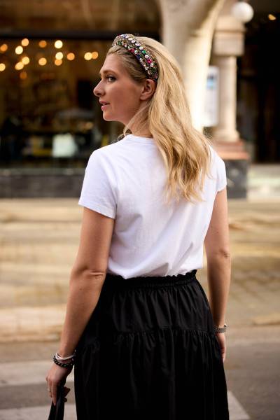 Sosue T-Shirt Women White Auslauf