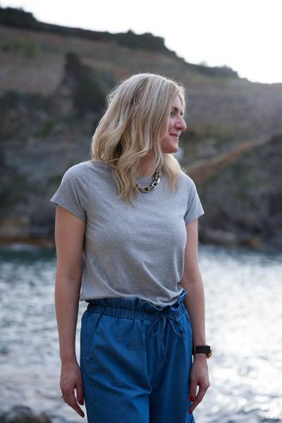 Sosue T-Shirt Women Grey Verkauf