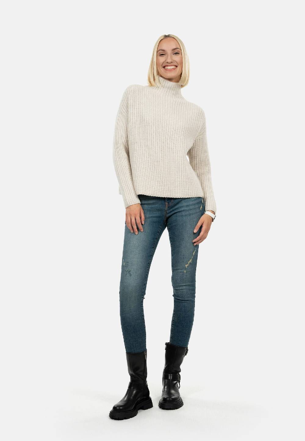Suri Frey Strickpullover mit Turtleneck SFY Freyday Black Friday